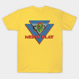 Retro Defunct Media Play Record Store T-Shirt